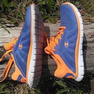 Champion Running Shoe Size 8.5 Women Blue/Orange